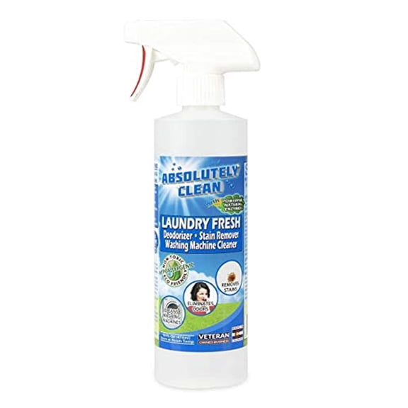 Absolutely Clean Amazing Laundry Stain and Odor Remover, Naturally Based Formula (USA Made)