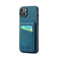 thumbnail image 3 of ELEHOLD for iPhone 14 Plus Leather Wallet Case with Card Slots Magnetic Button Kickstand Function Full Body Protective Shockproof Cover for iPhone 14 Plus 6.7",Blue, 3 of 8