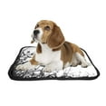 thumbnail image 2 of PKQWTM Organic frame Pet Dog Cat Bed Pee Pads Mat Cushion Potty Dogs Blankets Crate Bed Kennel 20x24 inch, 2 of 3