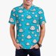 thumbnail image 1 of Balery Hippo In Water Head Camisa Polo de Hombre con Estampado, de Manga Corta y Tejido Medio, Camisa Tipo Golf Polo-Medium, 1 of 6