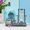 Multicolor Size D F5, variant on TOUMENY LED Music Crystal Snow Globe, Vintage Hourglass Tower Christmas Decoration, Retro Home Decor for Living Room Bedroom Desktop