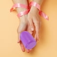 thumbnail image 4 of 2 piezas de copa menstrual con vapor desinfectante, limpiador de accesorios femeninos, soporte para copa menstrual, 4 of 7