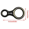 thumbnail image 3 of maskred Équipement d'Escalade Descendeur Fiable Robuste Accessoire de Descente Outils d'Escalade Équipement de Sport de Plein Air Protégeant Noir 1Set, 3 of 6