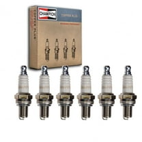 6 pc Champion 965-1 Copper Plus Spark Plugs for RZ7C Ignition Wire Secondary