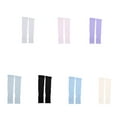 thumbnail image 3 of justharion 1 Pair Solid Color Cooling Arm Sleeves Fingerless Cover UV Sun Protection Basketball Sport Supplies, 3 of 7