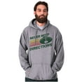 thumbnail image 5 of Funny Cool UFOs Space Alien Believers Hoodie Sweatshirt Women Men Brisco Brands M, 5 of 6