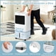thumbnail image 3 of Costway Enfriador de Aire Evaporativo 3 en 1 Ventilador Portátil Humidificador 3 Modos 4 Velocidades Control Remoto 37 x 32 x 75 cm Blanco, 3 of 9
