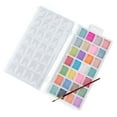 thumbnail image 6 of Royal & Langnickel Essentials - 28 Color Pearlescent Watercolor Paint Cake Artist Set with Paint Brush | WAC-184 |, 6 of 7