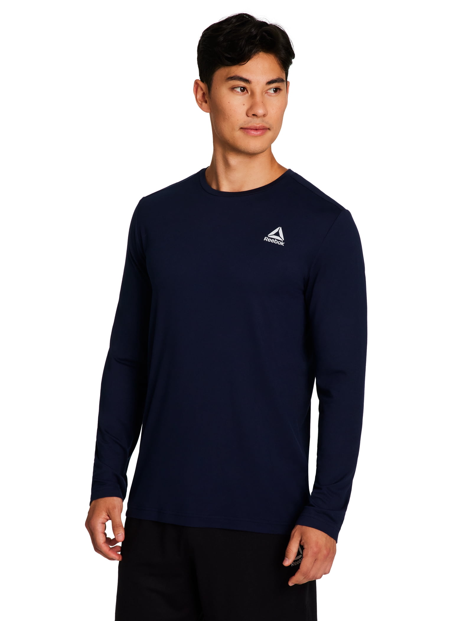 Reebok Men's and Big Men's Legacy Core Long Sleeve Tee Shirt, Sizes XS-5XL