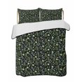 thumbnail image 2 of Quilts Twin XL Size, Dark Green Leaves Soft Comforter Bedding Set for Bed, Pastoral Farmhouse Botanical Plant Lightweight Quilted Bedspread with Pillow Cover(2 Pieces) for All Season, 68x98 Inch, 2 of 6