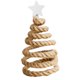 thumbnail image 2 of Árbol de Navidad de mesa Adorno navideño Mini árbol de Navidad decorativo para cuerda de cáñamo, 2 of 7