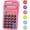 Pink, variant on Enday Solar Battery Basic Calculator Essential School Supplies, Blue 1 Pack