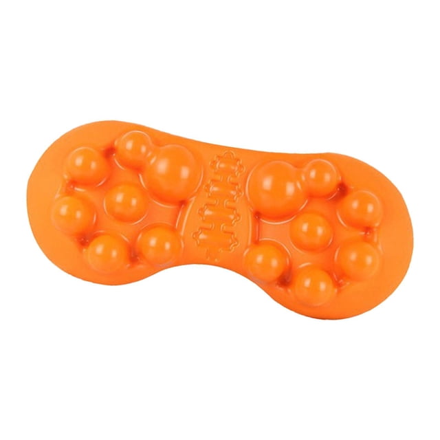 Masajeador de cintura y cadera para mujeres y hombres, masajeador cervical de tejido profundo para cuello y hombros. Naranja