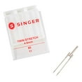 thumbnail image 4 of Singer Mach Needle Twin Stretch 4mm Sz 80/11, 4 of 4