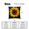 thumbnail image 5 of Sunflower seamless printing Covers Set of 2 - Available in 16x16, 18x18, 20x20 Inches with Unique Patterns - for Home Decor, Throw Pillow Inserts, Pillow Inserts, Bed Pillow - Ideal for All Occasions!, 5 of 6