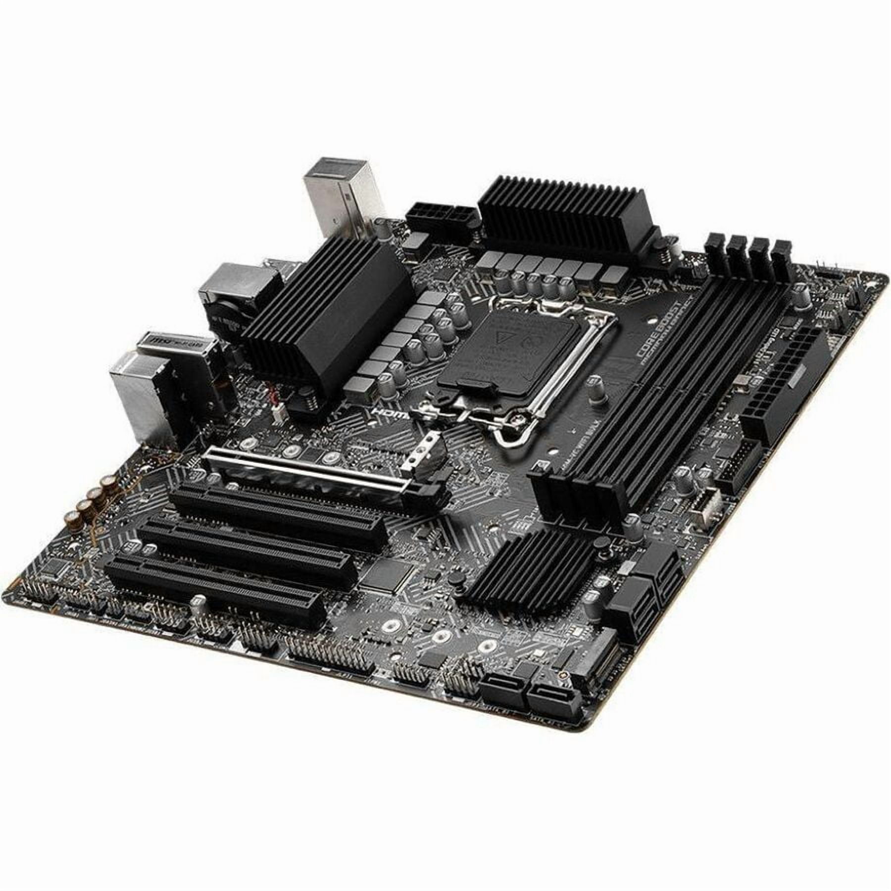MSI B760M-VC WIFI Gaming Desktop Motherboard, Intel B760 Chipset, Socket LGA-1700, Micro ATX
