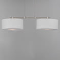 thumbnail image 4 of 10016WLSN-Maxim Lighting-Bongo - 2 Light Linear Pendant-9.75 Inches Tall and 16 Inches Wide-Satin Nickel Finish, 4 of 5