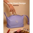 thumbnail image 4 of Bolsa de maquillaje Vogewood personalizada de doble capa impermeable, 4 of 7