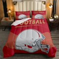 thumbnail image 1 of Helmet Comforter Set Football Player Bedding American Football City Bedding, 1 of 7