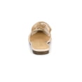 thumbnail image 2 of BLISSFUL STEP Women's Pointed Toe Floral Embroidery Flats Mules Beige 8, 2 of 8