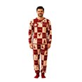 thumbnail image 6 of Shadoumai Family Christmas Pajamas Matching Sets Xmas PJs Holiday Family Sets Sleepwear Pjs Cute Santa Graphic Print Pj Outfits Long Sleeve Tops and Plaid Pant Sets, 6 of 8