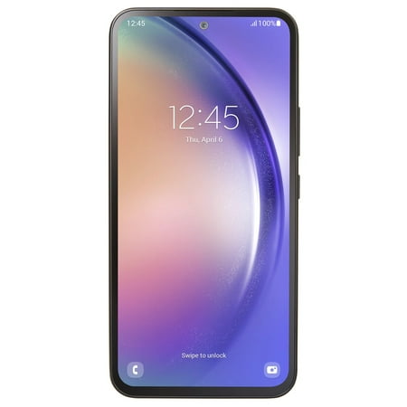Restored Samsung STSAS546VCPWP Galaxy A54 5G 128GB 6GB RAM Straight Talk/TracFone Black 50MP 6.4" Android Smartphone (Refurbished)