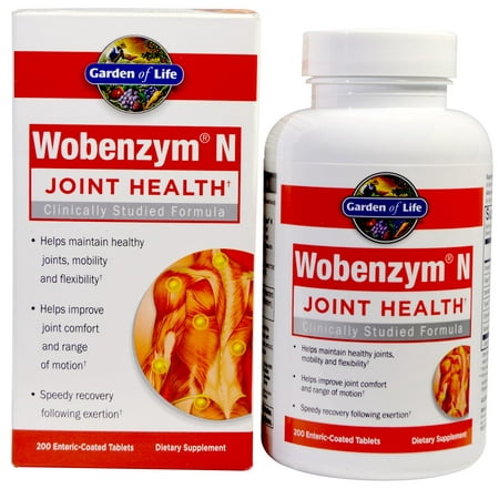 Wobenzym N  Joint Health  200 Enteric-Coated (Wobenzym N 800 Tablets Best Price)