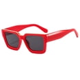 thumbnail image 4 of Gafas de sol retro elegantes para mujer, gafas de moda urbana, gafas de sol cuadradas a prueba de rayos UV, 4 of 6