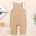 thumbnail image 3 of Christmas! Ohufall Baby Girl Baby Boy Clothes, Newborn Infant Baby Girls Boys Sleeveless Ribbed Solid Knit Jumpsuit Clothes, 3 of 9