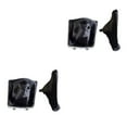 thumbnail image 2 of Thinsony Black Adjustment Gear Knob Shifter Gaiter Boot Collar For Comfort And Control Dustproof White line 2Set, 2 of 6