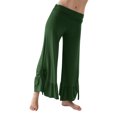 thumbnail image 1 of B91xZ Pantalon Large pour Femmes, Pantalon Skinny Extensible à la Cheville, Vert 3TG, 1 of 5