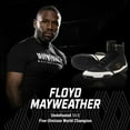 thumbnail image 2 of Hayabusa Mayweather Champ Boxing Shoes for Men & Women - Black/Gold, 8.5, 2 of 8