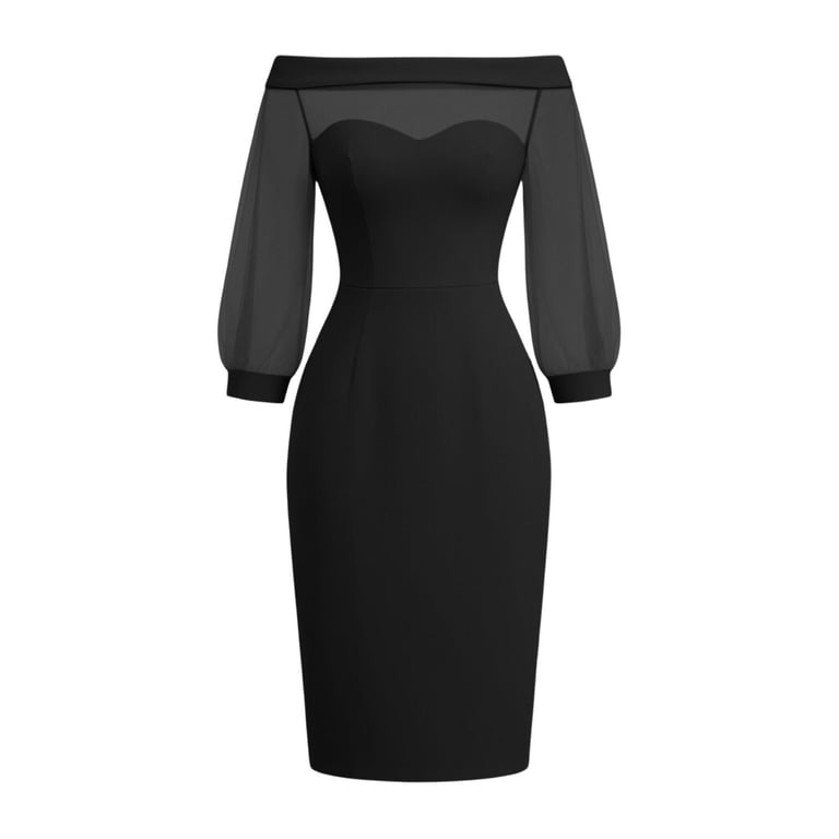 blue and white sequin dress Sparkly Excellence Floral Mini A-Line Size & Color:[Brown] 43 EU /26.6-27 cm DRESSES/Skater Dresses Xscape Women's Long Sleeve 40.6 / 54.3 S