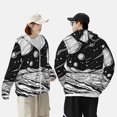 thumbnail image 5 of Sun Protection Shirts for Men/Women - Cosmic Landscape Celestial Art Long Sleeve Sun Hoodie Jacket for Fishing Running Hiking, 5 of 6