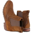 thumbnail image 4 of Ariat Wexford Women's Waterproof Brogue Chelsea Boot In Brown Size 10, 4 of 6