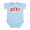 Sky Blue, variant on CafePress - ROCKY (Red) Infant Bodysuit - Baby Light Bodysuit, Size Newborn - 24 Months