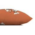 thumbnail image 4 of Creative Products Orange Chickadee and Flowers 14x20 Indoor / Outdoor Pillow, 4 of 9