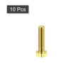 thumbnail image 3 of Brass Hex Bolts, M6x25mm 10 Pack Fully Thread Grade 4.8 Machine Screws, 3 of 5