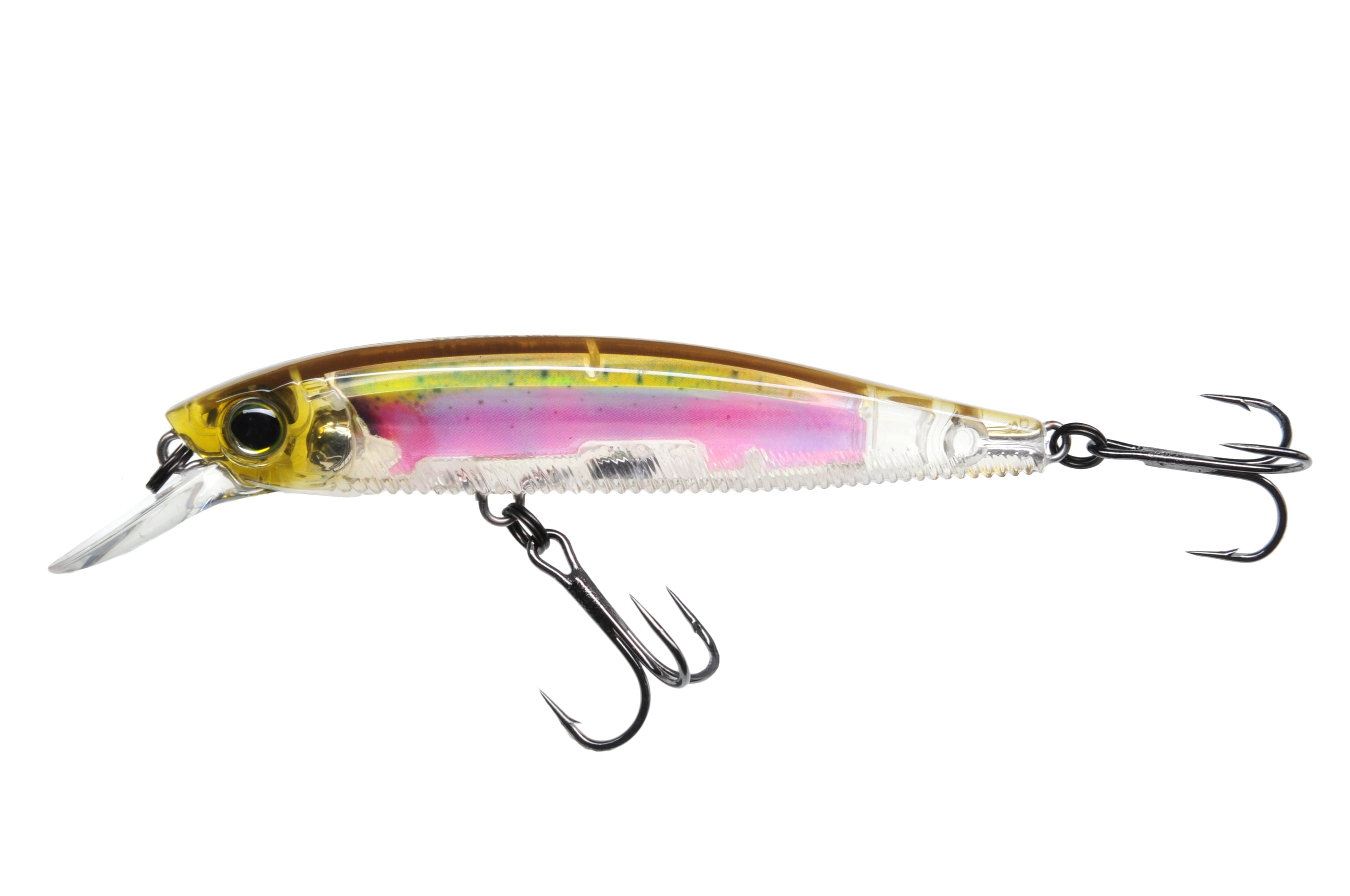 YoZuri 3DR Jerkbait 3 1/2" Hard Bait Fishing Lure, Real Rainbow Trout