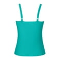 thumbnail image 5 of Hessimy Womens Tankini Top Only Athletic Swim Top Modest Tankini Swimsuit No Bottom(Z03-Mint Green,M), 5 of 5