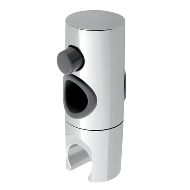 Naiovety Riel de ducha Tobogán Baño Ducha Cabezal de ducha Soporte de plástico ABS Rotación de 360 grados, 18-25 mm Accesorios de baño R 19 Naiovety HA5748-01B