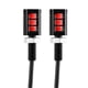 thumbnail image 1 of 2x 12V Universal Car Motorcycle License Number Plate Screw Bolt Light Lamp Red LED, 1 of 3