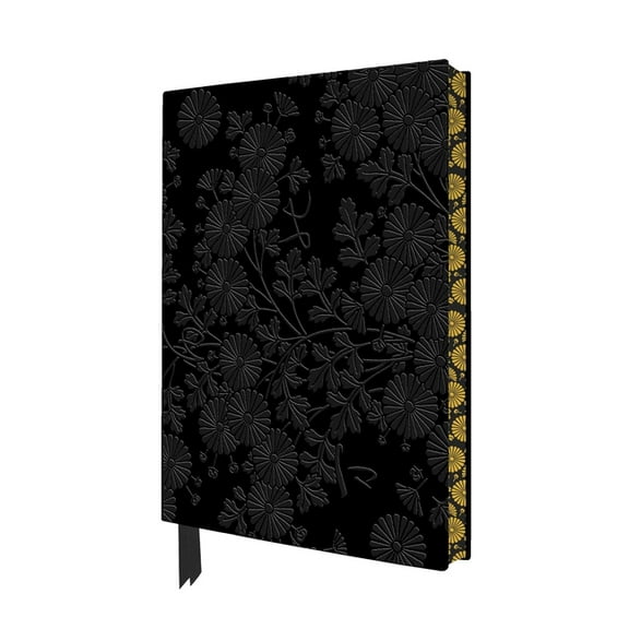 Artisan Art Notebooks Uematsu Hobi: Box Decorated with Chrysanthemums Artisan Art Notebook (Flame Tree Journals), (Hardcover)
