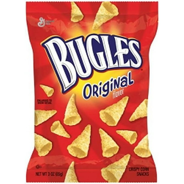 General Mills Bugles Original Flavor Crispy Corn Snacks