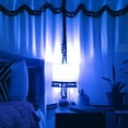 thumbnail image 6 of Feit Electric 4.5W (40 Watt Equiv) Clear Glass Blue A19 Filament LED Bulb E26 Med. Base, Dimmable, 6 of 8