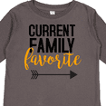 thumbnail image 4 of Inktastic current family favorite Boys or Girls Long Sleeve Toddler T-Shirt, 4 of 5