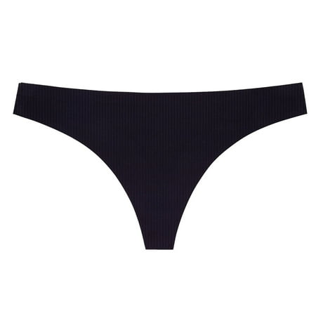 

Aoochasliy Deals Ladies Underwear Solid Color Briefs Lingerie Panties Hi-Cut Underpants Thongs Panties Hi-Cut Briefs