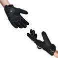 thumbnail image 3 of 2 Pairs Motorcycle Gloves Riding Gloves Non-slip Wear Resistant Anti-shock Touch Screen Outdoor Sports Safety Protection Breathable Gloves M L XL XXL Sizes, 3 of 6