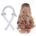 thumbnail image 4 of Rizadores sin calor para cabello largo, diadema con rizador de espuma suave sin calor, set de peinado nocturno, color blanco crema., 4 of 5