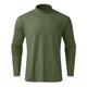 thumbnail image 4 of Blusa y camisas de cuello alto de manga larga para hombre, blusa informal de manga larga con cuello alto y elasticidad sólida para hombre., 4 of 5